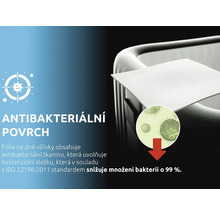 Antibakterielle Whirlpoolfolie zur Reduzierung von Bakterien