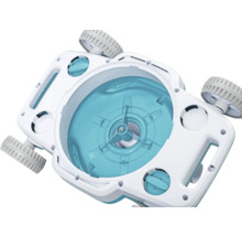 Poolreinigungsroboter mit Rädern und Bürsten