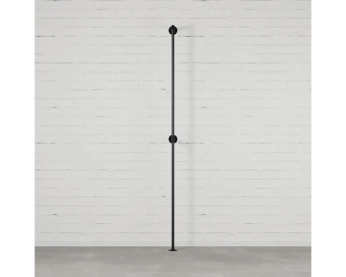 Wandgarderobe aus Metall zur Wandmontage