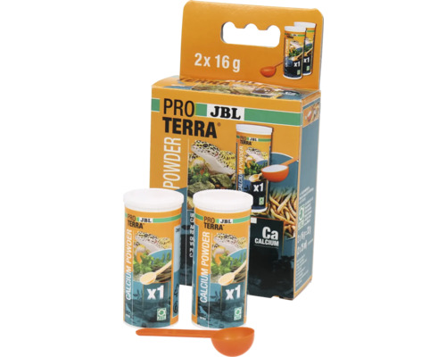 JBL ProTerra Calcium Powder Nahrungsergänzungsmittel für Reptilien, Packung