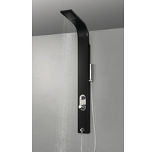 Duschpaneel Aurlane Venice schwarz matt ETZST-52MB/WT