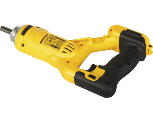 DeWalt Betonrüttler, gelbes Gehäuse mit schwarzem Griff