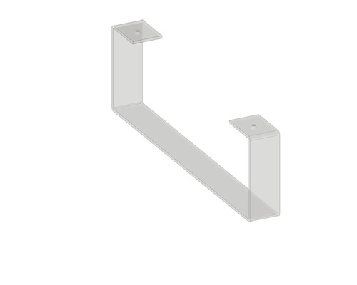 Regalwinkel aus Metall zur Wandmontage