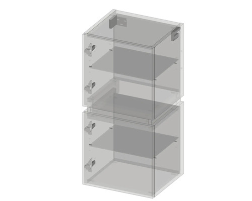 Schrankelemente zur Aufbewahrung von Gegenständen