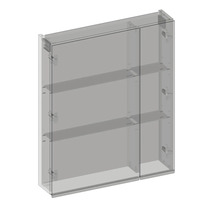 Badezimmerschrank mit Regalböden