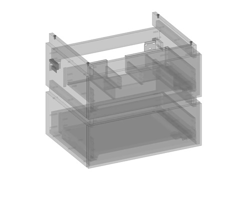 Unterschrank mit zwei Schubladen
