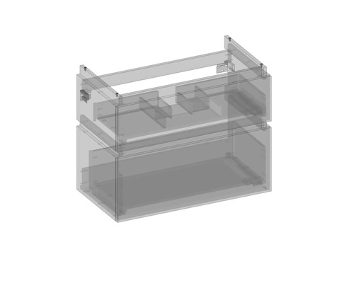 Waschtischunterschrank mit Schubladen für Badezimmer