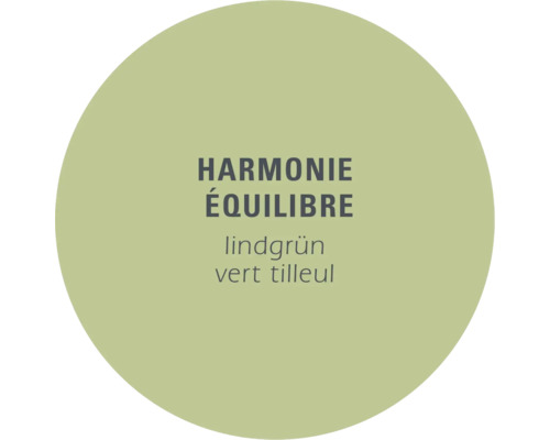 Harmonie Gleichgewicht lindgrün