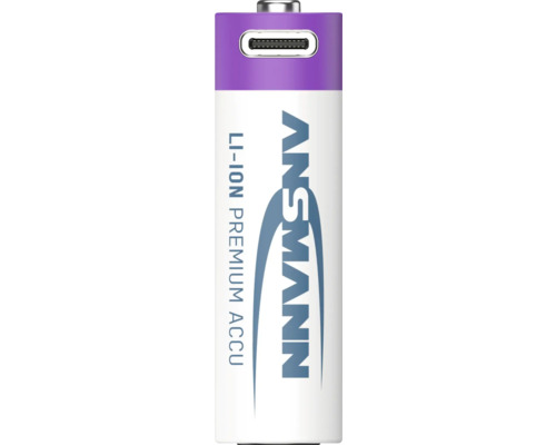 Ansmann Li-Ion Premium Akku mit USB-Anschluss
