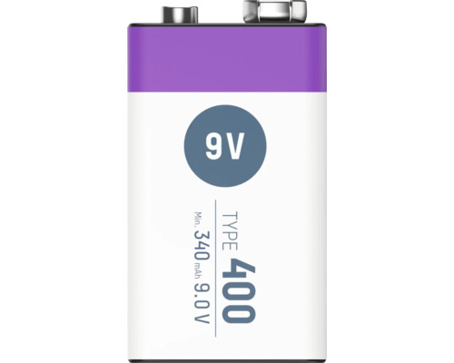 9 Volt Blockbatterie
