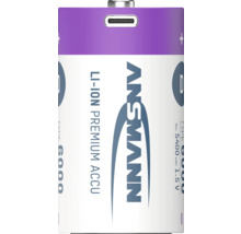 Ansmann D-Batterie mit USB-Anschluss