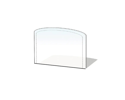 Duschwand aus Glas