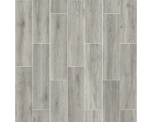 Bodenbelag aus Fliesen in Holzoptik