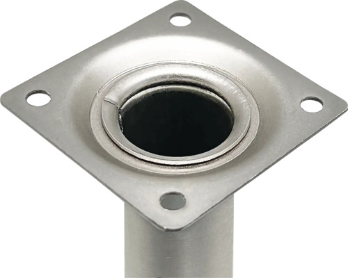 Metallfuß mit Montageplatte