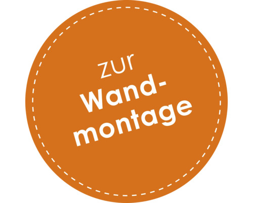 Symbol für Wandmontage