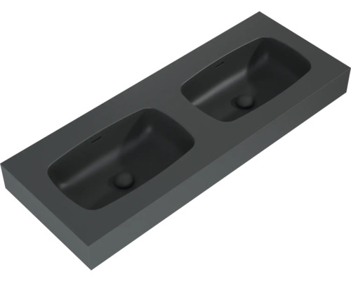 Doppelwaschtisch aus Mineralguss für Badezimmer