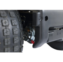 Akku-Rasentraktor STIGA Tornado 398e 3 kW Seitenauswurf