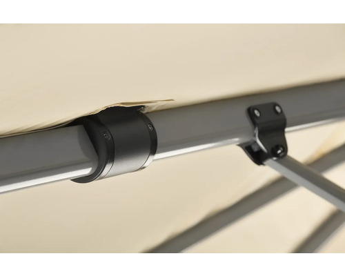 Detailansicht einer Pavillon-Befestigung