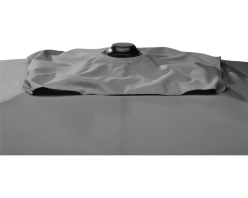 Detailansicht eines Pavillondachs mit Entlüftung