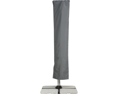 Schutzhülle für Sonnenschirm auf beschwertem Sockel