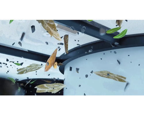 Dekorationsmaterial für Terrarien mit Blättern und Steinen