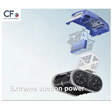 Explosionsansicht eines Poolreinigungsroboters