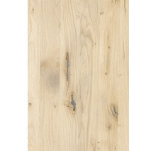 Holzplatte aus Eiche mit Astlöchern