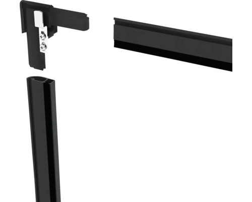 Profile für Duschkabinenmontage im Detail