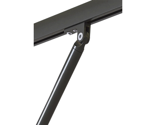 Detailaufnahme eines Gelenks mit Strebe zur Stabilisierung