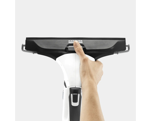 Kärcher Logo auf einem Fenstersauger