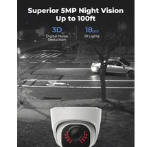 Überwachungskamera Reolink P324 5MP IP-Kamera PoE, Smart Home-fähig