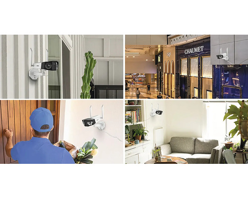 Verschiedene Anwendungsbereiche einer Überwachungskamera