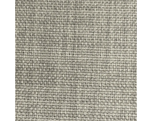 Nahaufnahme eines grauen Möbelstoffes mit Textur