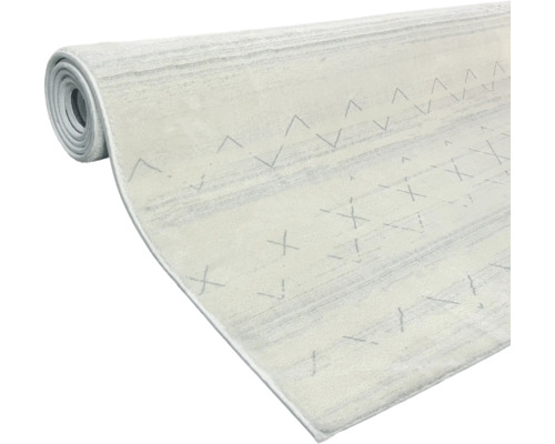 Gerollter Teppich mit Muster