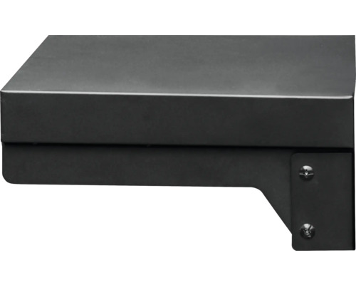 Metallvordach mit Schrauben