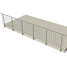 Geländer aus Metall für den Außenbereich