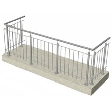 Geländer aus Metall für den Außenbereich