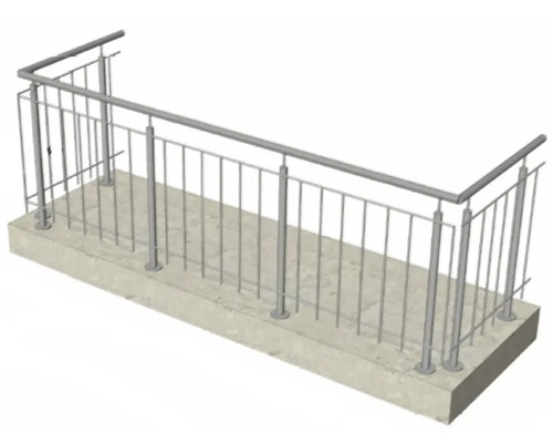 Geländer aus Metall für den Außenbereich