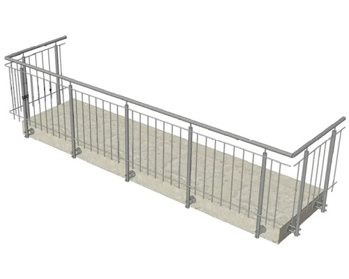 Geländer aus Metall für den Außenbereich