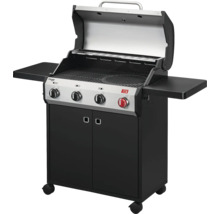 Gasgrill mit Ablageflächen und Unterschrank