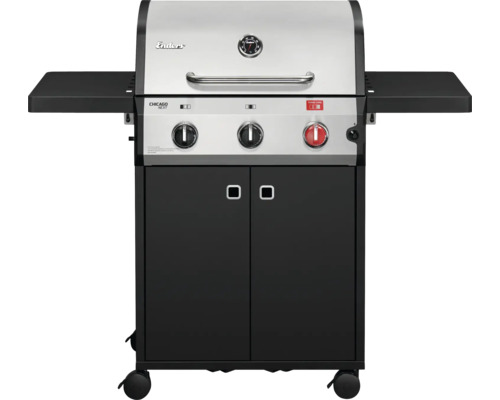 Enders Chicago 3.0 Gasgrill mit drei Brennern, Ablageflächen und Unterschrank