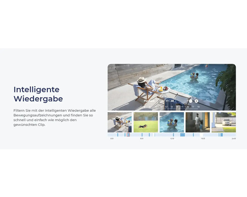 Intelligente Wiedergabe von Sicherheitsaufzeichnungen