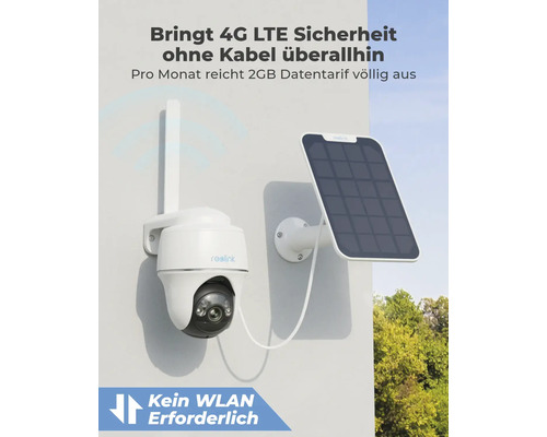 Reolink Überwachungskamera mit Solarpanel für den Aussenbereich