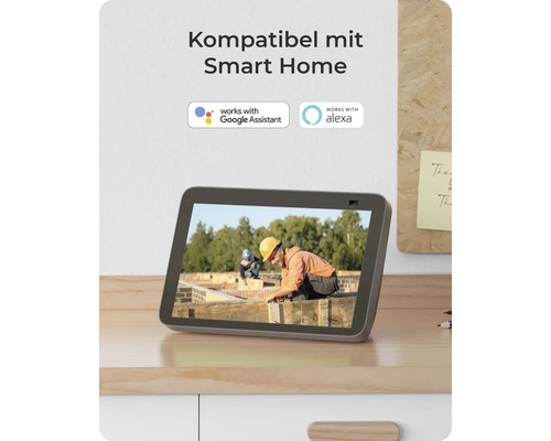 Smart Home Gerät mit Kompatibilität zu Google Assistant und Alexa