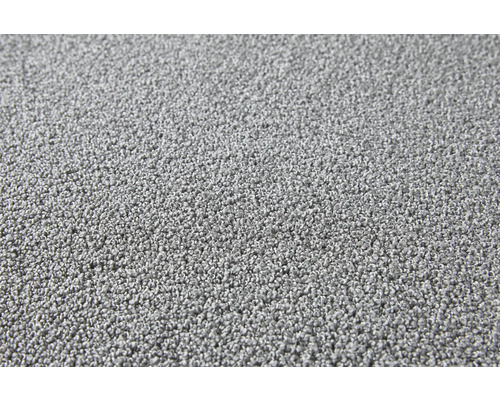 Nahaufnahme eines grauen Teppichs mit kurzer Faser