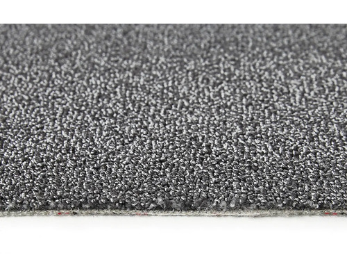 Nahaufnahme eines grauen Teppichbodens