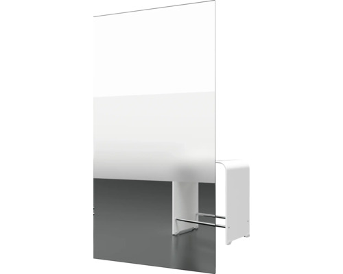 Duschwand mit Handtuchhalter