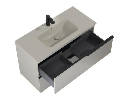 Waschtisch mit Schublade und Armatur