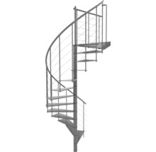 Wendeltreppe mit Geländer