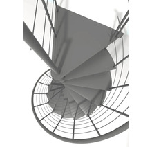 Wendeltreppe von unten